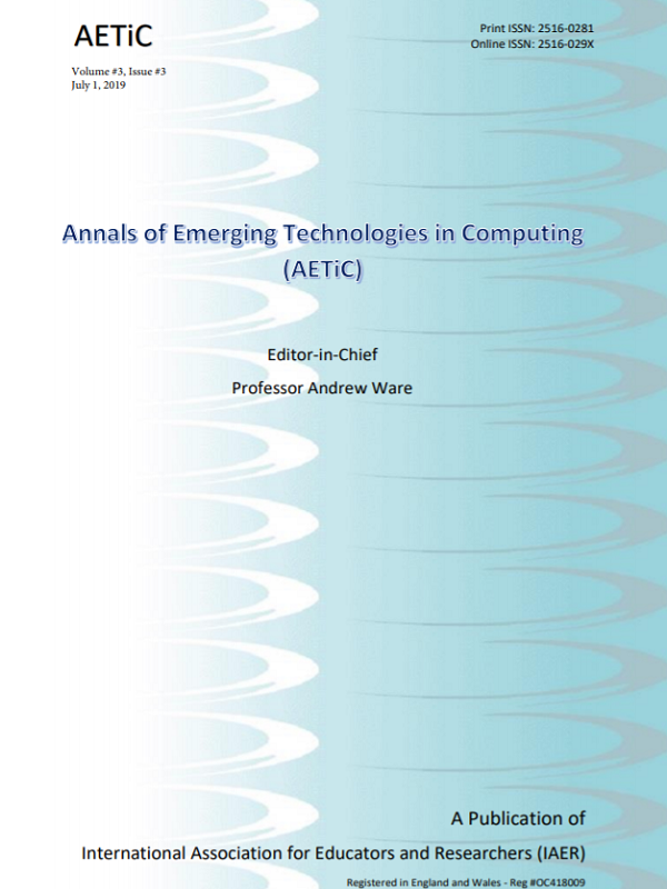 Annals of Emerging Technologies  in Computing (AETiC) 